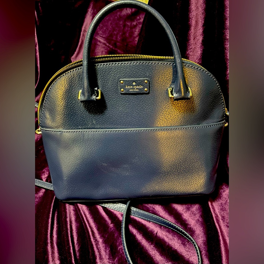 Kate Spade New York cross body bag in navy